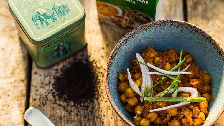 Autumn Recipe: Chana Masala with Tea by Hari Ghotra